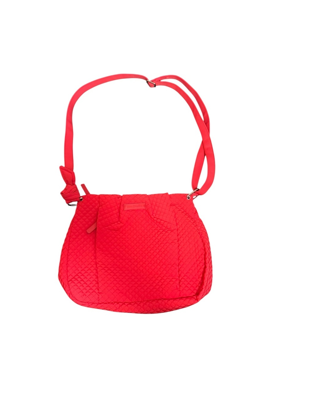 Vera Bradley Coral Quilted Crossbody Bag 13"W x 10" L